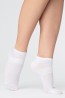 Короткие однотонные женские носки из хлопка Giulia Ws1 active 01 - фото 3