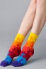 Хлопковые носки с ярким принтом Omsa for men Free style 618 - фото 3