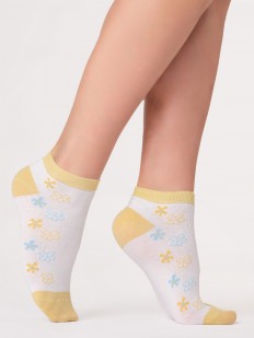 Короткие женские носки с разнообразным рисунком