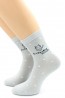 Модные хлопковые женские носки в горошек с котиком HOBBY LINE 242-2 - фото 1