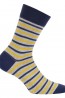 Хлопковые мужские носки в полоску Wola W94.n03.826 - фото 1