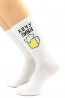 Модные носки унисекс с надписью ХОЧУ ПИВА HOBBY LINE 80159-40-01 - фото 1