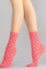 Цветные женские носки в горошек Giulia WS3 BASIC 001 - фото 1