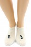 Короткие женские хлопковые носки с рисунком HOBBY LINE 17-22 - фото 1