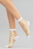 Цветочные женские носки из мононити Giulia WS2 CRYSTAL 056 - фото 4