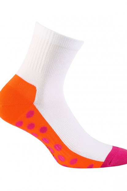 Женские хлопковые носки с цветной стопой Wola W84.1n7.983 - фото 1
