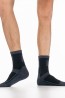 Теплые мужские носки с начесом HOBBY LINE 009 - фото 1