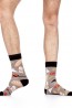 Мужские носки с принтом в подарок пекарю или кондитеру WOLA W94.n03.481 - фото 1