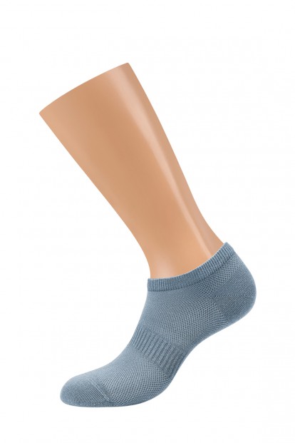 Мужские короткие однотонные носки Omsa for men Active 119 - фото 1