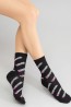 Высокие женские носки с надписями Giulia WS3 TEXT 002 - фото 3