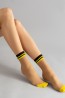 Модные капроновые женские носки с цветными элементами Giulia PN 02 - фото 3
