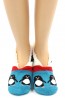 Женские короткие теплые носки тапочки с мехом внутри HOBBY LINE 38202-3 - фото 1