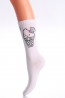 Высокие женские носки с принтом мороженое Giulia WRL-004 - фото 1