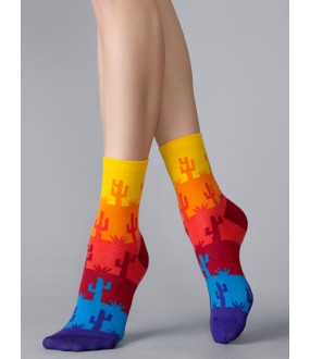 Цветные носки унисекс из хлопка