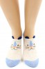 Короткие женские хлопковые носки с принтом котики HOBBY LINE 16-15-36 - фото 1