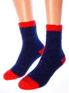 Махровые высокие женские носки на Новый Год