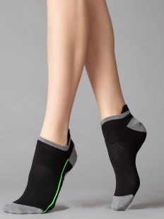 Хлопковые носки унисекс с контрастным дизайном