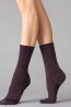 Высокие женские носки с блестящим люрексом Giulia WS4 RIB LUREX 001 - фото 15
