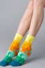 Хлопковые носки с ярким принтом Omsa for men Free style 618 - фото 4