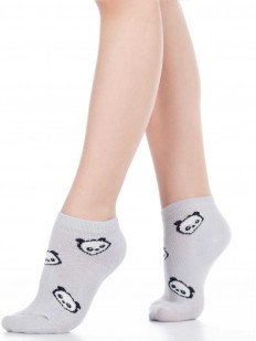 Детские хлопковые носки с принтом панда (2 пары к комплекте)