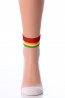 Стеклянные женские носки с цветной резинкой Giulia WSM-023 - фото 6