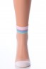 Стеклянные женские носки с цветной резинкой Giulia WSM-023 - фото 2