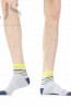 Хлопковые цветные мужские носки с полосками Wola W94.1s0.705 - фото 3