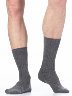 Хлопковые мужские носки Giulia Comfort MELANGE 03