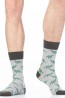 Хлопковые мужские носки с рисунком Giulia for men MSL 012 - фото 1