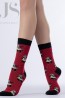 Хлопковые прикольные носки унисекс с енотами HOBBY LINE 80153-12-09 - фото 3