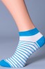 Короткие мужские носки в полоску Giulia for men Mss 004 - фото 2