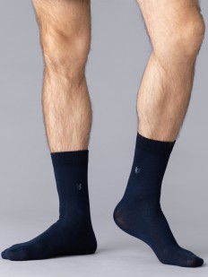 Мужские хлопковые носки с принтом зигзаги