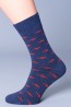 Хлопковые мужские носки с рисунком Giulia for men MSL 009 - фото 4