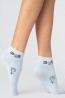Женские короткие хлопковые носки Giulia Ws2 rib 06 - фото 8