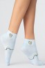 Женские короткие хлопковые носки Giulia Ws2 rib 07 - фото 8