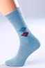 Хлопковые мужские носки с ромбами Giulia Comfort MELANGE 01 - фото 8