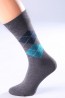 Хлопковые мужские носки с ромбами Giulia Comfort MELANGE 02 - фото 8