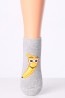 Короткие детские носки с принтом банан (2 пары в комплекте) Giulia Kss-006 - фото 1