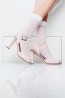 Высокие женские капроновые носки со звездами Giulia NN 03 - фото 3