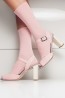 Модные женские хлопковые носки с люрексом и сборчатым верхом Giulia WLL 01 - фото 2
