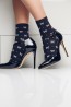 Женские носки с принтом бантики Giulia WLM 02 - фото 1