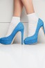 Модные женские носки в прозрачную полоску Giulia WLM 03 - фото 3