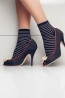 Модные женские носки в прозрачную полоску Giulia WLM 03 - фото 6