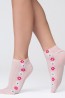 Женские цветные носки из хлопка с рельефным рисунком Giulia Ws2 flowers - фото 10