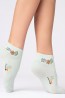 Женские короткие хлопковые носки Giulia Ws2 rib 06 - фото 4
