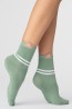Женские хлопковые средние носки с рисунком на щиколотке Giulia Ws3 basic 006 - фото 4
