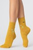 Женские хлопковые средние носки с рисунком на щиколотке Giulia Ws3 basic 008 - фото 5