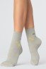 Женские хлопковые средние носки с рисунком на щиколотке Giulia Ws3 basic 008 - фото 9