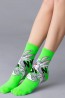 Женские высокие хлопковые носки с рисунком кролик Giulia Ws3 new year 2023-1 - фото 5