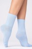 Женские хлопковые носки с широкой резинкой в рубчик Giulia Ws3 rib - фото 4